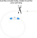 SerDa-Run Light Up Collar Blue Rechargeable USB 3 Modes Adjustable view 5