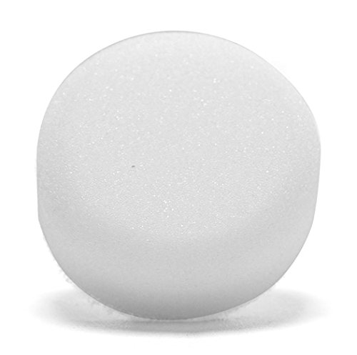 Click Here to See More Images 3 Inch Flat White Polishing Foam Pads - 2 Pack