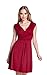 Glamour Empire Women's Sleeveless Circle Skater Flattering Summer Dress 8-20 256 (Crimson, US 14, 2XL)