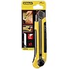 Stanley 0-10-425 Cutter 25 mm Bi-matière Dynagrip – Blocage de La Lame – Chariot Porte-lame – Lame en Acier…