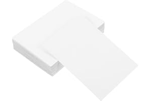 BESTonZON 57pcs Blank Playing Cards Double-Sided Sublimation-Ready Deck for Custom Designs and Card Tricks for