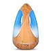 Diffuserlove 550ML Three-Sided Lamps Diffuser Ultrasonic Cool Mist Humidifier Essential Oil Diffuser, 7 Color LED Lights, Waterless Auto Shut-Off for Home Bedroom Yoga Office Kitchen