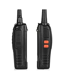 Baofeng BF 888S (Pack de 4) de mano 5 W Dos Forma de jamón Radio Walkie Talkie con Earpiece construido en linterna LED