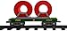 Lionel Trains Pennsylvania Railroad G-Gauge Flatcar