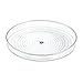 mDesign Lazy Susan Turntable Food Storage Container for Cabinets, Pantry, Refrigerator, Countertops, BPA Free - Spinning Organizer for Spices, Condiments, Baking Supplies - 9