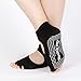 Yoga Socks Non Slip Skid Pilates Barre with Grips Toe for Women 5 Pack