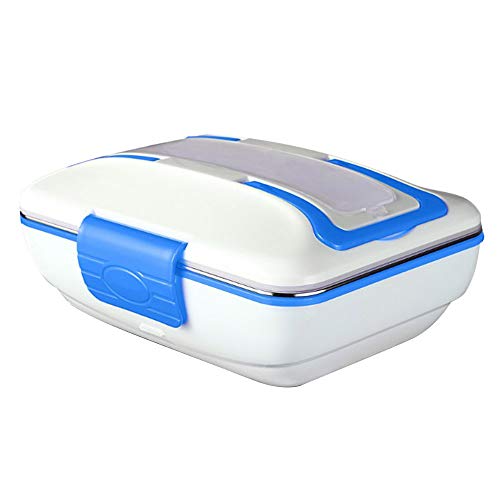 Electric Heating Lunch Box,12V 45W 820ml Portable Lunch Food Heater Container Warmer Bento Boxes with Cigarette Lighter Adapter