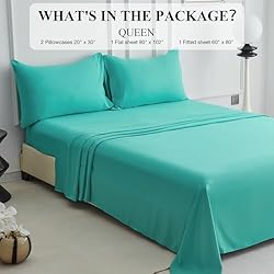 Silky Soft Sheet Set Queen - Luxury Bed Sheets for