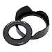 Fotodiox Reversible Lens Hood Kit for E-Mount PZ 16-50mm F3.5-5.6 OSS E-Mount Power Zoom Lens, Reversible Tulip Flower Hood w/Cap