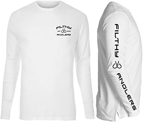 Filthy Anglers Long Sleeve Fishing Shirt for Men and Women Cotton- Multiple Color Options
