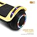CHO POWER SPORTS 2020 Electric Hoverboard UL Certified Hover Board Electric Scooter with Built in Speaker Smart Self Balancing Wheels (Gold)