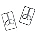 ACCO #3 Regal Owl Clips, Steel Wire, 1 Inch Length, Silver, 100 Clips per Box (A7072130)