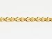 CleverDelights Curb Chain Spool - 3x5mm Link - Gold Color - 30 Feet - Bulk Jewelry Chain Roll