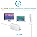 Macbook Charger ,UL Certified Upxon Replacement Connector Ac Power Adapter for Macbook by Upxon (60L)