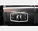 For BMW X5 E70 Stainless Steel Front Head Light Lamp Switch Cover Frame Decoration 2008-2013