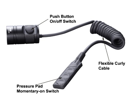 Nitecore RSW1 Pressure Switch Tactical Flashlights P12, P12GT, MH12, MH25GT, SRT7GT and More - //coolthings.us