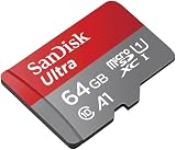 SanDisk Ultra 64GB microSDXC UHS-I A1 Card 140MB/s Speed SDSQUAB-064G-GN6MN view 3