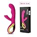 Cordless Female Vibrator Wand Massager - Rechargeable and Waterproof - 10 Powerful Speeds - Made of Medical Silicone