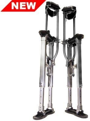 SurPro S2 Interlok Dual Legs Support Aluminum Drywall Stilts 24-40 in. (SUR-S2-2440AP) by SurPro