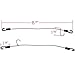 Rage Powersports Boat Cooler & Tackle Box Tie-Down Bungee Cord (Pair)