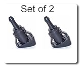STR Set 2 Windshield Washer Nozzle Front Fits: CHRYSLER ASPEN (2007 - 2009) DODGE DURANGO (2004 - 2009)