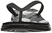 Skechers Performance Women's H2 Goga Lagoon Flip Flop,Black/Gray,7 M US