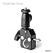 GRIFITI Nootle Heavy Duty Bike Bar Clamp Full Metal Construction 1/4 20 Threaded for Camera & Phone Mounts Pole Stands Any Pipe Bar 1.5 in Handlebar Motorcycles Bike Mount - Quick Release Clamps