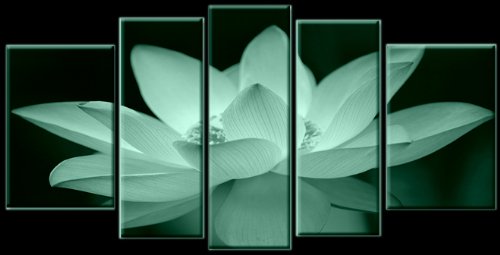 Startonight Canvas Wall Art Abstract Painting - Red Trees and Eiffel Tower Paris 80 x 80 cm