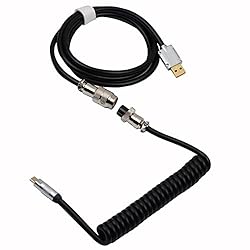 EPOMAKER Wireless Gaming Keyboard and Coiled Cable