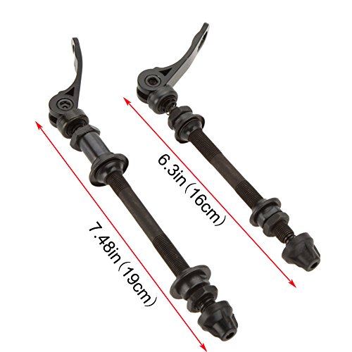 1 Pair MTB Quick Release Bicycle Hub, Road Mountain Bike Front & Rear