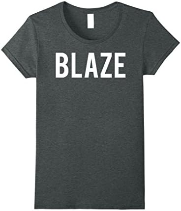 Womens Blaze T Shirt - Cool new funny name fan cheap gift tee Medium Dark Heather