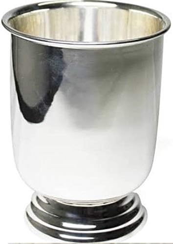 Large Polished Silver Plated Julep Cup Prince of Wales Silver Goblet 12.5oz