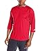 adidas Mens Fielder's Choice 3/4 Sleeve Henley