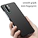 Huawei P30 Pro Case, Almiao [Ultra-Thin] Minimalist Slim Protective Phone Case Back Cover for Huawei P30 Pro (Smooth Black)