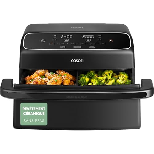 Air fryer Twinfry compact 8,6L Revêtement céramique