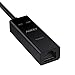 AUKEY USB-C to Ethernet Adapter Supporting 10 / 100 / 1000 Mbps Ethernet for MacBook Pro 2016, MacBook, Chromebook Pixel and More (Black)