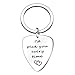lauhonmin I'd Pick You Every Time Guitar Pick/Key Chain Stainless Steel - Musician Guitarist Husband Boyfriend Gift