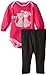 BON BEBE Baby-Girls Newborn BFF Knit Denim Jegging Set, Multi, 3-6 Months