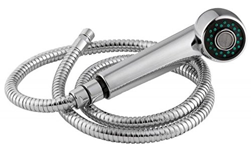 Replacement Flexo 1.5 m Thread M15/100 x H1/2 Inch and Shower for Kitchen Tap Removable