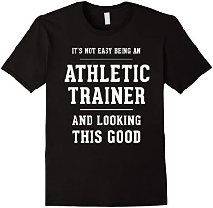 Mens Funny Athletic Trainer Birthday Gift Idea Medium Black