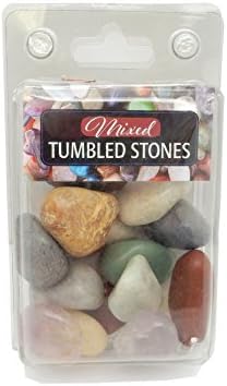 Natural Tumbled Stones Collection ~ Gemstones from Brazil w/ Exclusive Rock Paradise COA and Information on Back (mixed tumbled stones)
