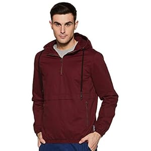 Amazon Brand – Inkast Denim Co. Men’s Solid Cotton Pullover Jacket
