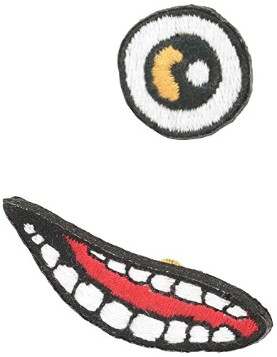 Parasyte Migi felt pin batch (eyes and mouth)