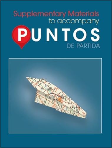  Puntos De Partida Supplementary Materials To Acpany 9780078040009 Foerster Sharon W Books