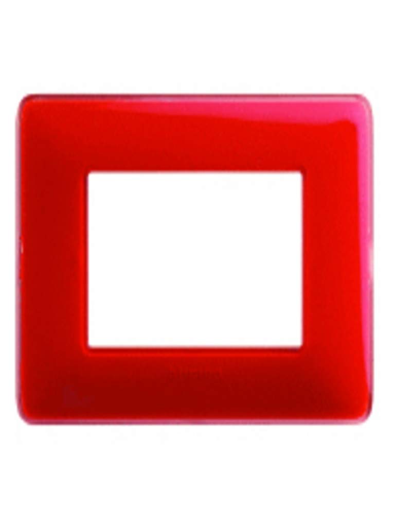 BTicino AM4803MSL Matix 3-Gang Front Plate, Silver