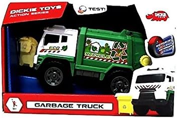 dickie garbage truck light and sound
