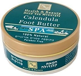 Health & Beauty ► Calendula Butter for Cracked Feet for Women - Enriched with Dead Sea Minerals - 100ml, 100 ml (Pack of 1)