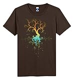 Shirt.Woot - Men's Fractal Tree T-Shirt - Brown