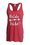 Artix Bride Tribe with Damond Heart on Arrow Ladies' Slim Fit Racerback Tank