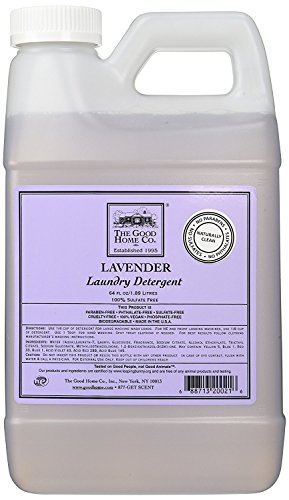 Natural Liquid Laundry Detergent Refill, 64-Load (64 fl. Oz) + Liquid Laundry Fabric Softener 64 Oz. Refill - The Good Home, Scent - Lavender - Thumbnail 5